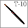 T-10:Lip brush
