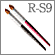 R-S9:Eye shadow brush