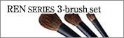 REN SERIES 3-brush Set