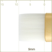 G-13：アイライナーブラシ毛丈