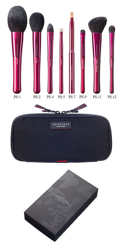 S-PS-8：Passion SERIES 8-brush set